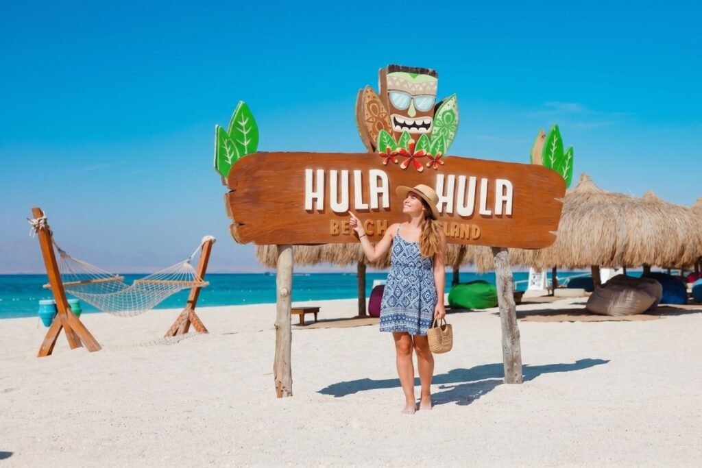 Hula Hula ostrov vylet Hurghada