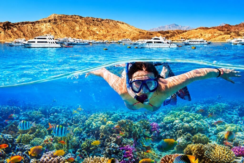 orange bay hurghada vylet